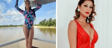 Karla Tarazona se somete a la sofisticación del vestido plisado en degradé en un magnético outfit Karla Tarazona se somete a la sofisticación del vestido plisado en un magnético outfit degradado