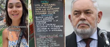 Mujer le da contundente respuesta a almirante Montoya: Acá en San Isidro hay menú de 14 soles Mujer le da contundente respuesta a almirante Montoya: "Acá en San Isidro hay menú de 14 soles"