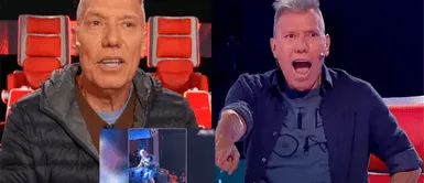 Raúl Romero es criticado por actitud grosera. Raúl Romero realiza gesto grosero a fanático en pleno concierto en vivo