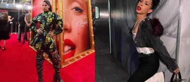 Percy Please con imponente look neón Percy Please, influencer peruano que llegó a la red carpet de Hollywood, se impone con look neón