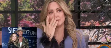 La pareja mexicana anunció la noticia mediante una extensa publicación en redes sociales. Andrea Legarreta llora por fin de su relación con Erik Rubín tras 22 años