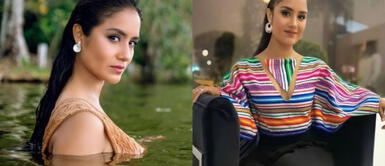 Mayella Lloclla deslumbra con outfit amazónico Mayella Lloclla deslumbra con majestuoso look que lleva el arte textil amazónico a otro nivel