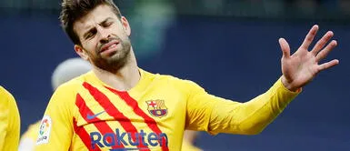 Gerard Piqué molesto Gerard Piqué pierde los papeles en vivo y lanza tremenda tiradera: "Es una p... ruina"
