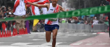 Christian Pacheco marcó un récord de maratón masculino el 2019 Cristhian Pacheco: "Quiero cumplir mi sueño de ganar la medalla olímpica"