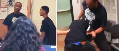 ¿Héroe o villano? Profesor golpea a alumno que le faltó el respeto durante clase ¿Héroe o villano? Profesor golpea a alumno que le faltó el respeto durante clase