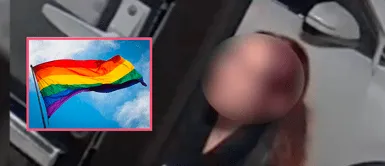 Mujer quema bandera del orgullo gay en la entrada de un restaurante en EE.UU. y enfrenta cargos como delitos de odio Mujer quema bandera del orgullo gay en la entrada de un restaurante en EE.UU. y enfrenta cargos como delitos de odio