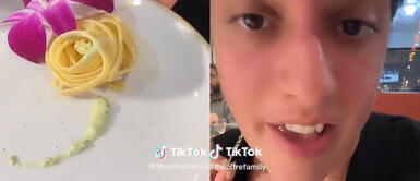 La reacción de la joven se volvió viral. Joven pide comida "gourmet", pero queda en "shock": "Por hacerme la fina"