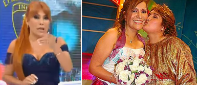 Magaly Medina lamenta haber hecho pública la relación de Abencia Meza y Alicia Delgado: "Nos ha chocado" Magaly Medina lamenta haber hecho pública la relación de Abencia Meza y Alicia Delgado: "Nos ha chocado"