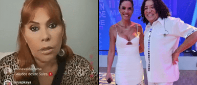 Magaly defiende a María Pía Magaly saca cara por el programa de María Pía: “No se fijan en el rating de la Ethel”