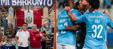 Restaurante 'Mi Barrunto' aplaudió el triunfo de Sporting Cristal en la Copa Libertadores Mi Barrunto se sube al barco por el triunfo de Cristal en la Libertadores: "La chicha morada tuvo su efecto"