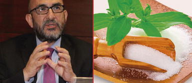 El doctor Elmer Huerta pidió tener consideración al momento de tomar estevia. Doctor Huerta advierte la peligrosidad de la estevia: "Podría generar infartos cardíacos y derrames cerebrales"