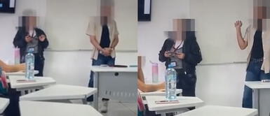 El joven expuso que su compañera se fue a la playa y no aportó en el trabajo. Joven acusa a compañera de "no hacer nada" en trabajo grupal: "Estabas tan enferma que te fuiste a la playa"