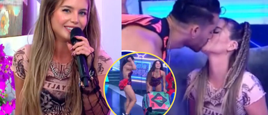 Flavia Laos en Esto es Guerra. Flavia Laos en “Esto es Guerra”: le dice “te amo” a Austin Palao y le da punto a Luciana Fuster