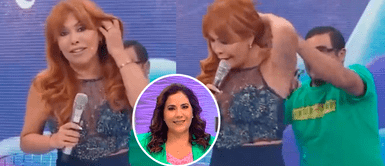 Magaly Medina manda tremenda indirecta a Andrea Llosa por rochosa falla técnica en su programa EN VIVO Magaly Medina manda tremenda indirecta a Andrea Llosa por rochosa falla técnica en su programa EN VIVO