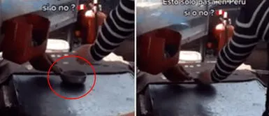 El chofer se volvió viral en las redes sociales. Chofer de bus es viral por usar una sartén para cobrar a pasajeros