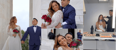 Esta sería la boda civil, pues la religiosa sería en Perú. Isabel Acevedo se casa con Rodney Rodríguez y este es el video