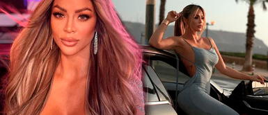 Sheyla Rojas exhibe el regreso de los jeans rectos con look total denim de los años 2000 Sheyla Rojas exhibe el regreso de los jeans rectos con look total denim de los años 2000