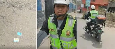 Policía huye tras haber sido encarado por motociclista peruano: Bota mis documentos al suelo y se va Policía huye tras haber sido encarado por motociclista peruano: "Bota mis documentos al suelo y se va"