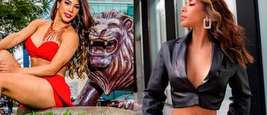 Karen Dejo refleja la belleza de la moda artesanal con inquietante bikini tejido con flecos Karen Dejo refleja la belleza de la moda artesanal con inquietante bikini tejido con flecos