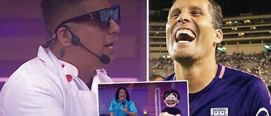 Luisito Caycho fue troleado en el programa 'Mande quien mande' de América TV Trolean EN VIVO a Luisito Caycho por su lente 'Louis Vuitton': "Es bamba, es marca Leao Butrón"