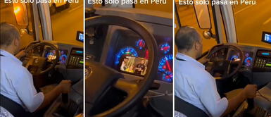 Peruano se hace viral al ver Al Fondo Hay Sitio mientras maneja bus de transporte público en Lima Peruano se hace viral al ver Al Fondo Hay Sitio mientras maneja bus de transporte público en Lima