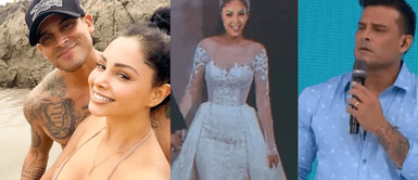 Christian Domínguez y Pamela Franco cada vez más cerca de su boda Christian Domínguez adelanta que Pamela Franco ya está buscando su vestido de novia: "Es difícil"