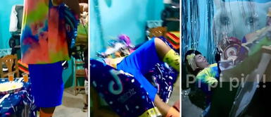 Niños tumban a payaso peruano mientras rompía la piñata y usuarios se preocupan por el estado de la torta Niños tumban a payaso peruano mientras rompía la piñata y usuarios se preocupan por el estado de la torta