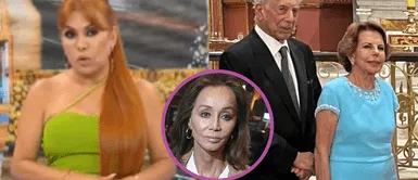 Magaly opina sobre unión de Mario Vargas Llosa y Patricia Llosa Magaly en shock por unión de Mario Vargas Llosa y Patricia Llosa: "Como si nunca hubiera existido Isabel Preysler"