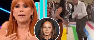Magaly al ver a Mario Vargas Llosa bailando huayno: “Está mas vivo que Isabel Preysler” Magaly al ver a Mario Vargas Llosa bailando huayno: “Está mas vivo que Isabel Preysler”