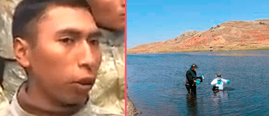 Soldado que sobrevivió a morir en río de Puno se quiebra al recordar Soldado que sobrevivió a morir en río de Puno se quiebra al recordar: “La suerte de saber nadar me hizo vivir”