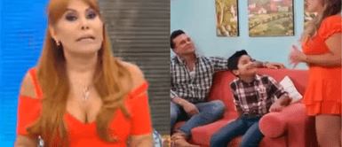 Magaly comentó sobre actuación de Ethel y Christian Magaly critica actuación de Ethel Pozo y Christian Domínguez: "El niño se los come vivos"