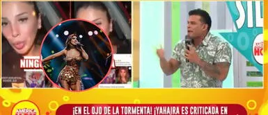Yahaira Plasencia continúa en el ojo de la tormenta tras afirmar en una entrevista que era la única peruana haciendo salsa. Christian Domínguez furioso por ataques a Yahaira Plasencia: “Dejen de lapidarla”