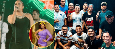 Azucena Calvay presenta su propia orquesta. Azucena Calvay ya tiene orquesta propia y deja atrás desplante de “Los Rebeldes de la Cumbia”