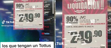 La usuaria quedó sorprendida con el precio de locura de Tottus. Tottus remata Smart TV 4K Ultra HD por menos de S/250 y usuarios enloquecen en las redes sociales