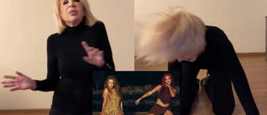 El divertido video de Bozzo ya suma más 4.5 millones de reproducciones. Laura Bozzo intenta bailar ‘TQG’ de Shakira y Karol G, pero termina mal