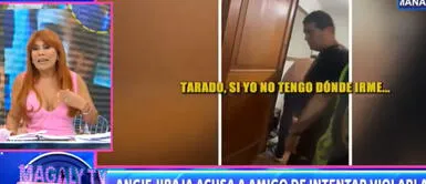 Magaly Medina destruye a Angie Jibaja por drogarse con hombre en departamento Magaly Medina advierte sobre situación de Angie Jibaja: "Está rodeada de gente violenta"