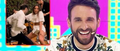 Rodrigo González se burla de Ale Fuller al verla bailar en su compromiso con Francesco Balbi Rodrigo González se burla de Ale Fuller por baile de compromiso: "Parecía una invertebrada"