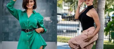 Maricielo Effio y traje de baño Maricielo Effio impresiona en las playas de Miami con un osado traje de baño negro