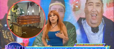 La conductora inició su programa dedicando algunas palabras por el fallecimiento del intérprete. Magaly Medina deja mensaje tras muerte de Tongo: “nos hizo reír y renegar con sus escándalos”