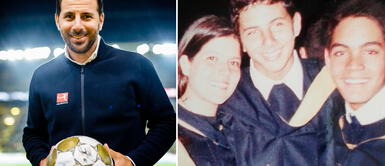 Claudio Pizarro terminó sus estudios escolares en el Colegio Liceo Naval de San Borja Claudio Pizarro: Este es el prestigioso y carísimo colegio donde estudió con la madre de sus hijos