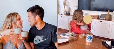 Rodrigo Cuba y Ale Venturo viven juntos en su departamento. Rodrigo Cuba bromea con la hija de Ale Venturo y ella tiene inesperada reacción