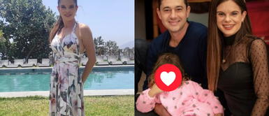 Natalia Otero con bikini Natalia Otero remece las redes con elocuente bikini verde limón decorado con volantes