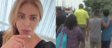 Gisela manda mensaje a alcalde de Comas Gisela molesta con alcalde de Comas por falta de ayuda a damnificados: “No hay personas inteligentes”