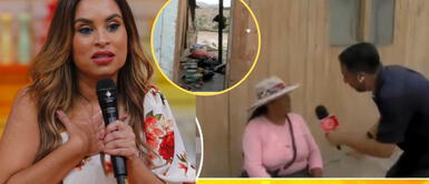 Ethel Pozo se muestra afectada por situación de ciudadanos en Comas. Ethel Pozo se muestra apenada por familias de asentamiento humano en Comas y ofrece llevarles comida