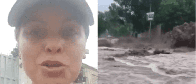 Karina se pronuncia en redes por intensas lluvias Karina Rivera sorprende y graba devastador paso de huaico en Chaclacayo: “Tomen precauciones”