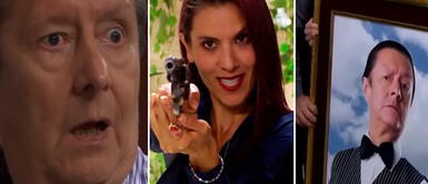 Peter murió frente a Claudia LLanos ante la sorpresa de miles de fans. Foto: composición Wapa/América TV AFHS: Claudia mató a Peter en desgarradora escena y fans desconsolados exigen su regreso