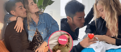 ¡Hermosa! Rodrigo Cuba y Ale Venturo presentaron a su bebé Aissa Rodrigo Cuba y Ale Venturo muestran por primera vez el rostro de su bebé: "Igualita a la mamá"