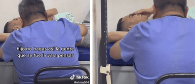 Joven gime mientras doctor lo cura y reacciona preocupado Joven gime mientras doctor lo cura y reacciona preocupado: "Hijo, no hagas así, la gente va a pensar mal"