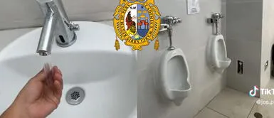 El video se volvió viral en las redes sociales. Sanmarquino muestra las instalaciones de la UNMSM y usuarios se sorprenden: "Hay agua en los baños"
