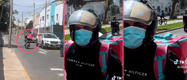 Falso delivery roba celular a joven, pero ella tenía la cámara activa y revela su rostro Falso delivery roba celular a joven, pero ella tenía la cámara activa y revela su rostro: "Muy atentos"